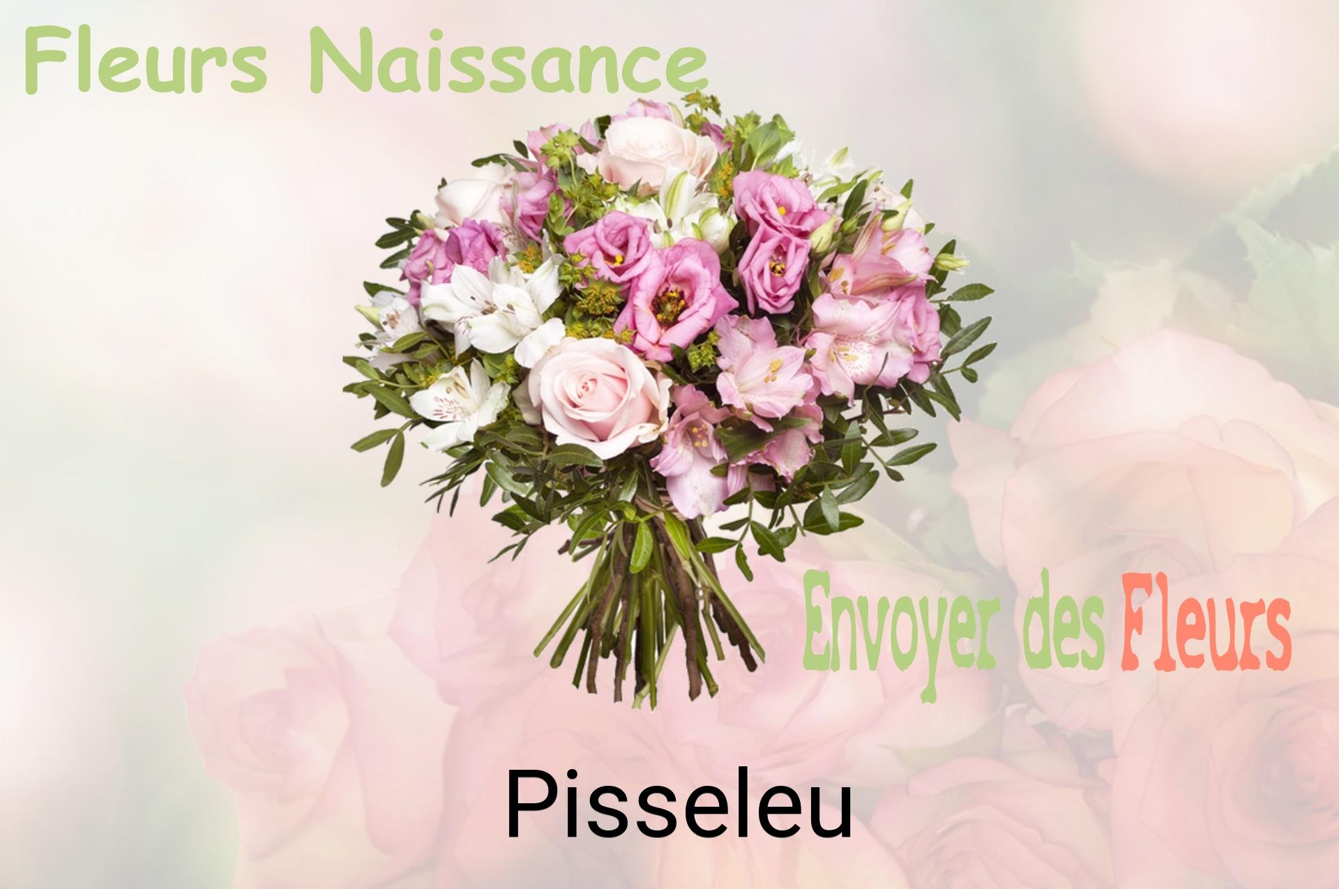 Bouquet de fleurs de naissance livré à Pisseleu